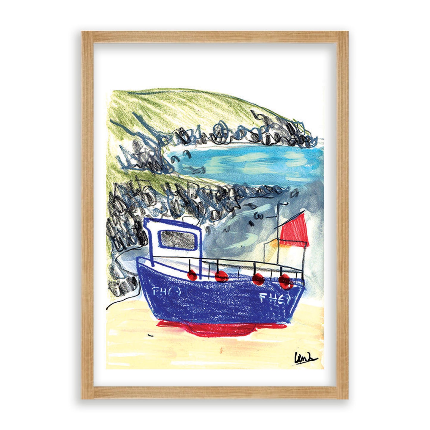Boat Print