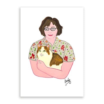 Retrato personalizado - formato físico