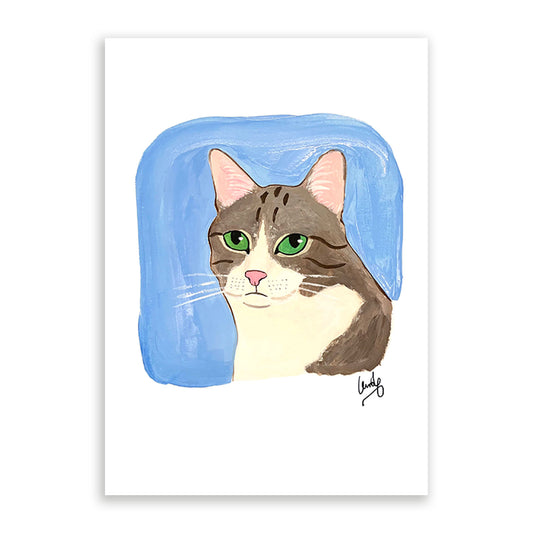 Retrato personalizado - formato físico